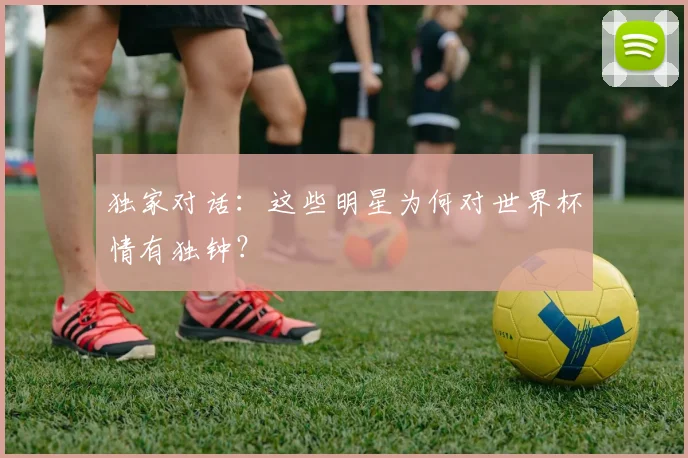独家对话:这些明星为何对世界杯情有独钟?
